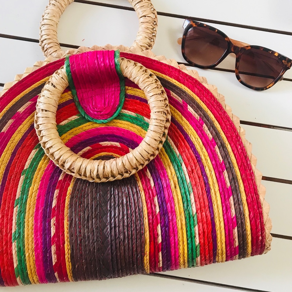 🦜 TROPICAL HAND WOVEN Bag 🌴
